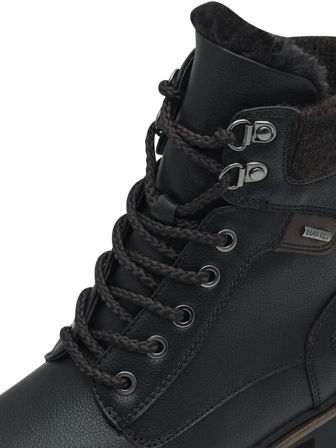 Tamaris Winterlaarzen blokhak veterschoenen winter enkellaars met duo tex-uitrusting - Foto 3