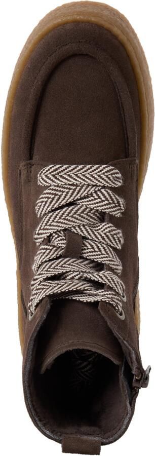 Tamaris damesleren enkellaarsjes 1-25200-47-304 Lace Boot bruin - Foto 3