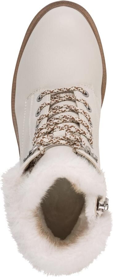 Tamaris Winterlaarzen blokhak veterschoenen winter enkellaars met duo tex-uitrusting - Foto 3