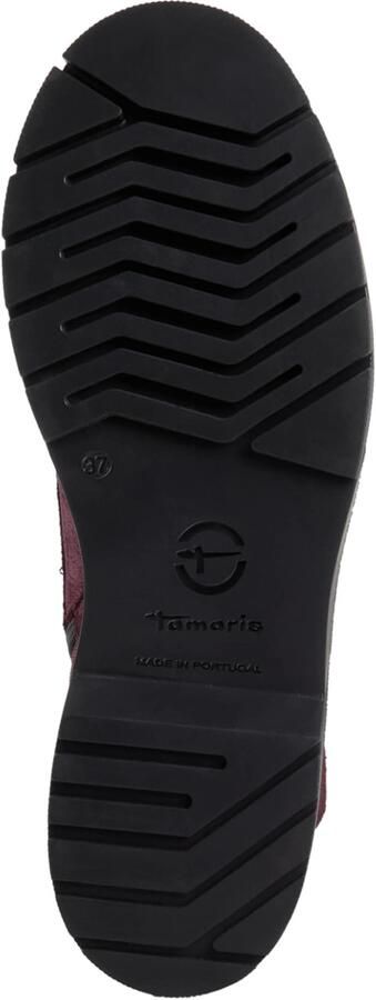 Tamaris damesleren enkellaarsjes 1-25269-41-544 rood - Foto 4