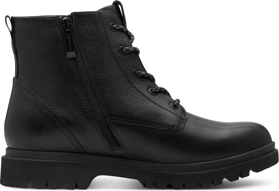 Tamaris Veterschoenen blokhak veterlaarsje met mooi logo-embleem - Foto 2