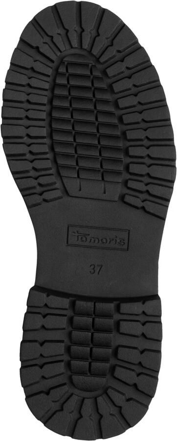 Tamaris Veterlaarsjes blokhak veterboots met sier elementen in metalliclook - Foto 7