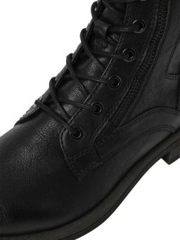 Tamaris Zwarte casual gesloten laarsjes Zwart Dames