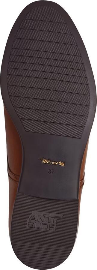 Tamaris dames leren halfschoen 1-23201-44 305 Dames veterlaars Lace Up bruin - Foto 5