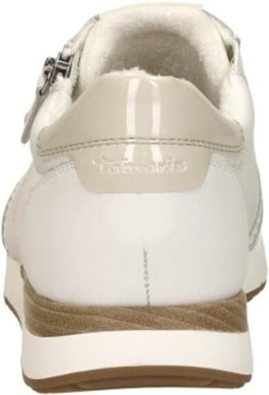 Tamaris COMFORT 8-83702-42 108 White Nappa-sneakers -veterschoen - Foto 6