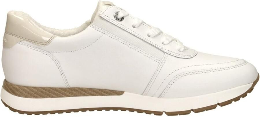 Tamaris COMFORT 8-83702-42 108 White Nappa-sneakers -veterschoen - Foto 4