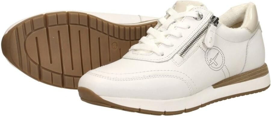 Tamaris COMFORT 8-83702-42 108 White Nappa-sneakers -veterschoen - Foto 5