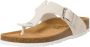 Tamaris Ivoor Leren Voetbed Slipper Beige - Thumbnail 2