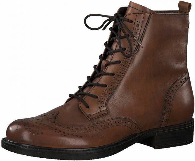 Tamaris Hoge veterschoenen Suzan met elegante lyra perforaties - Foto 2