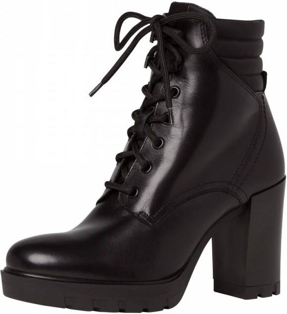 Tamaris veterlaarsjes Cassiel met plateauzool - Schoenen.nl
