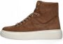 Tango | Alex 12 b brown kid suede sneaker bone white sole - Thumbnail 2