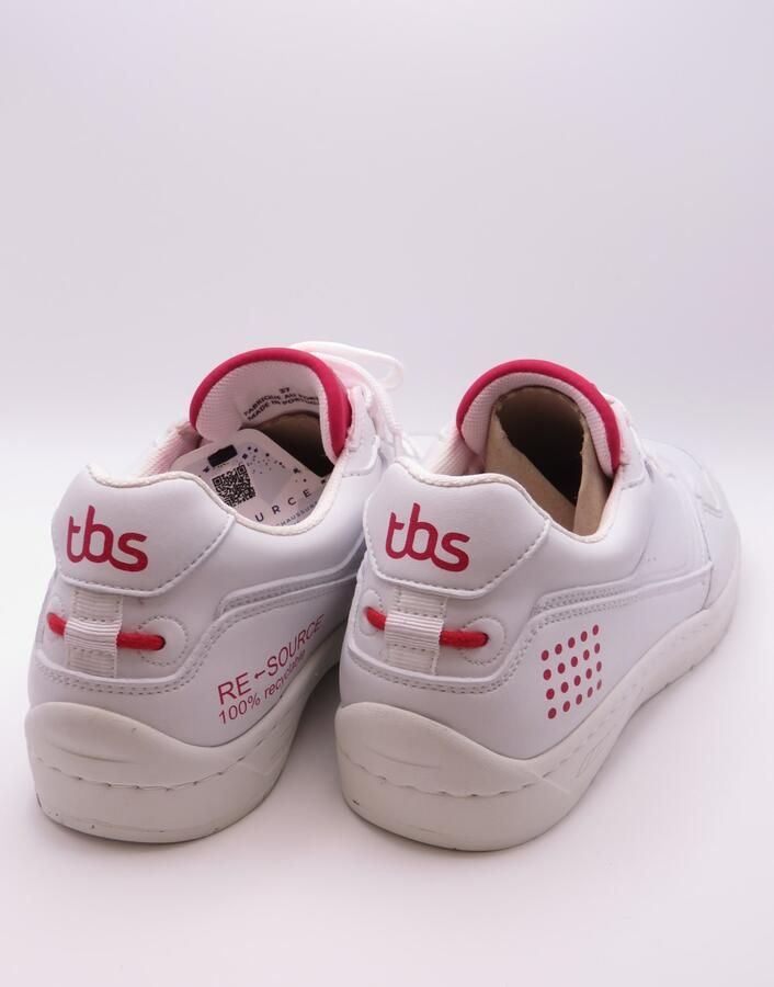 TBS Sportieve veterschoen 'Re-Source' wit - Foto 2
