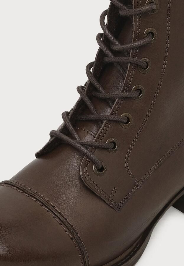 Ten Points Pandora Lace & Zip Boots Hoge schoenen bruin - Foto 6