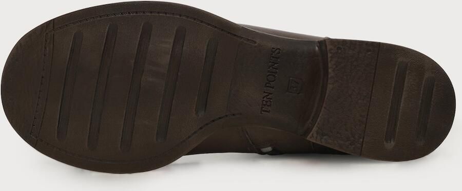 Ten Points Pandora Lace & Zip Boots Hoge schoenen bruin - Foto 3