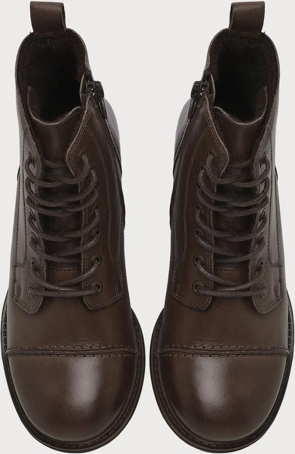 Ten Points Pandora Lace & Zip Boots Hoge schoenen bruin - Foto 2