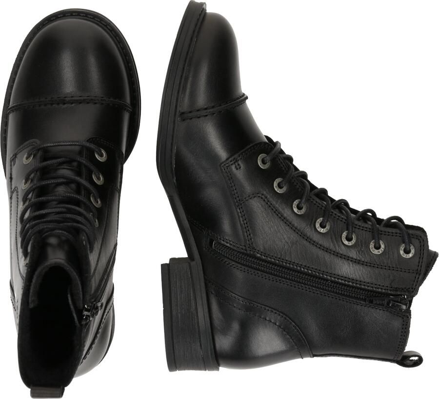 Ten Points Pandora Lace & Zip Boots Hoge schoenen zwart grijs - Foto 4