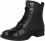 Ten Points Women's Pandora Lace Boots Hoge schoenen zwart grijs - Thumbnail 2