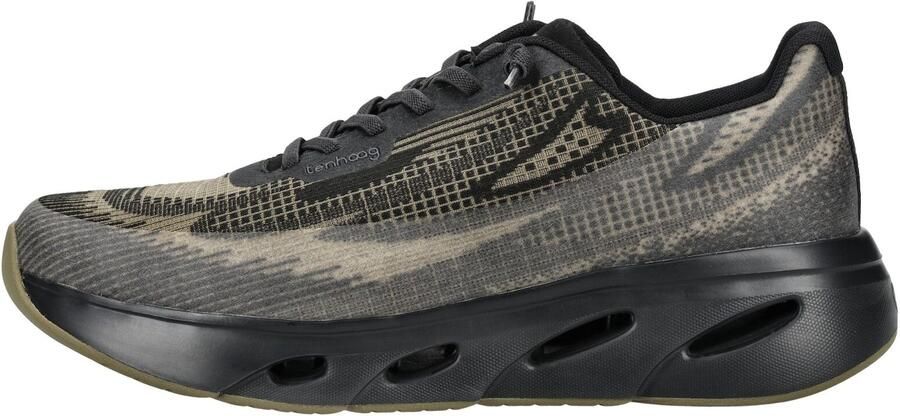 Tenhaag Sneakers laag beige donkergrijs kaki zwart - Foto 6