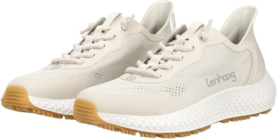 Tenhaag dames sneakers beige - Foto 6