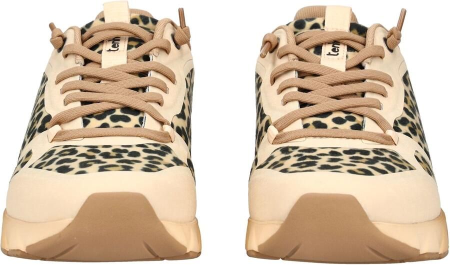 Tenhaag Sneakers laag beige sand zwart - Foto 4