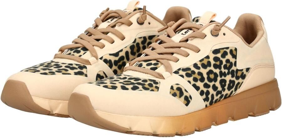 Tenhaag Sneakers laag beige sand zwart - Foto 5