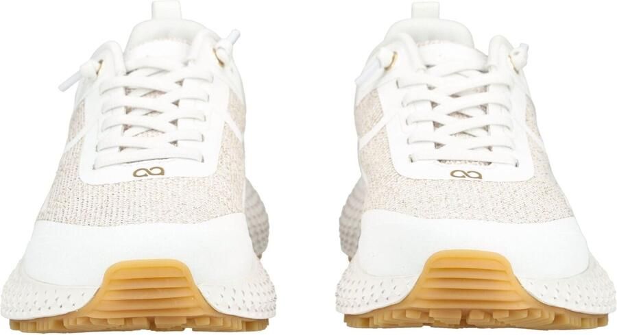 Tenhaag Sneakers laag beige wit - Foto 4