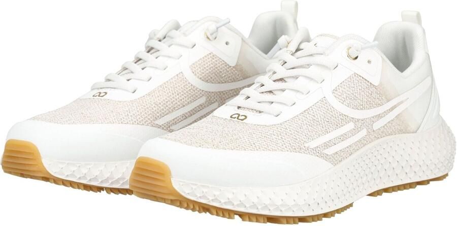 Tenhaag Sneakers laag beige wit - Foto 5