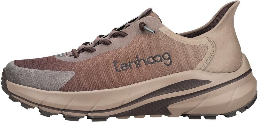Tenhaag Sneakers laag chocoladebruin grijs - Foto 6
