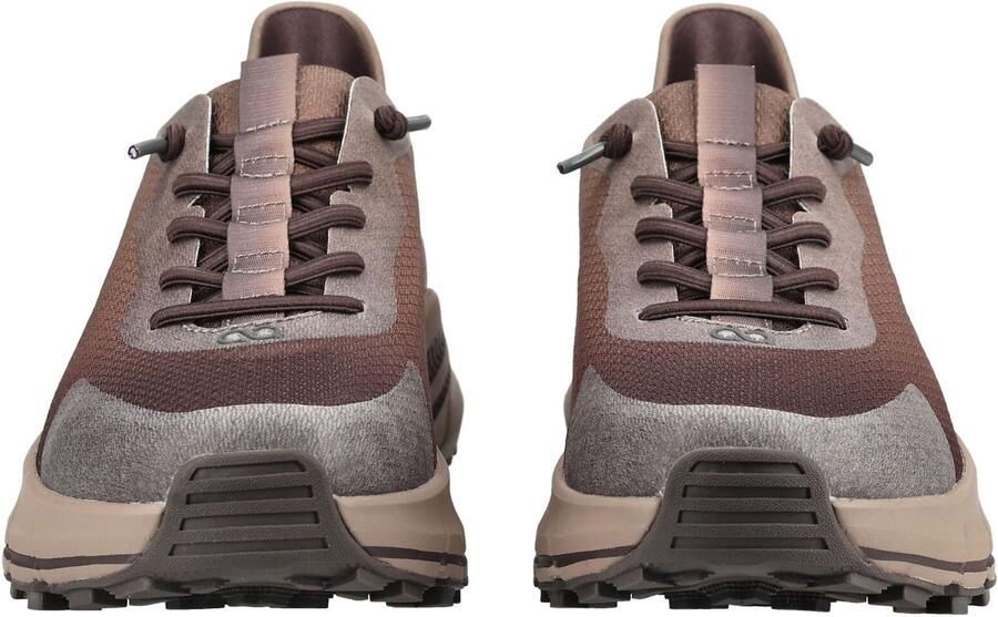 Tenhaag Sneakers laag chocoladebruin grijs - Foto 3