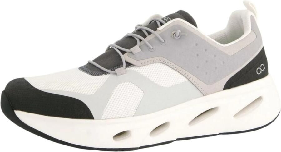 Tenhaag Sneakers laag grijs zwart wit
