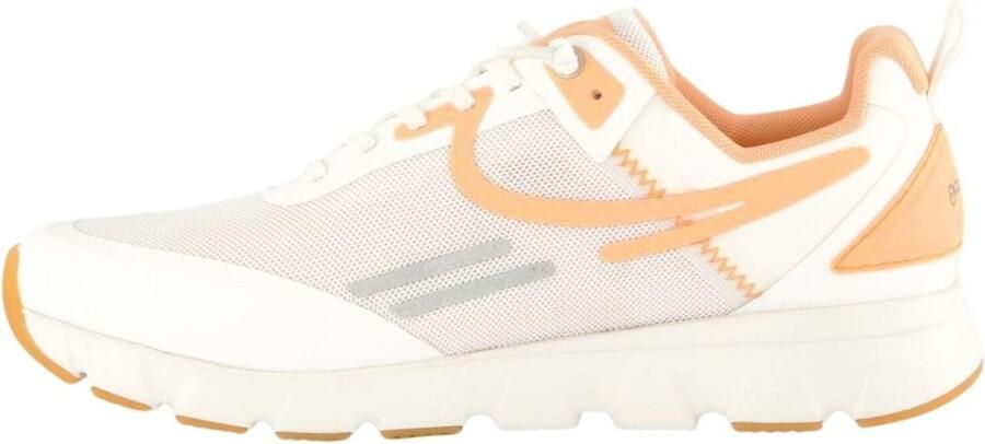 Tenhaag Sneakers laag lichtoranje wit - Foto 2