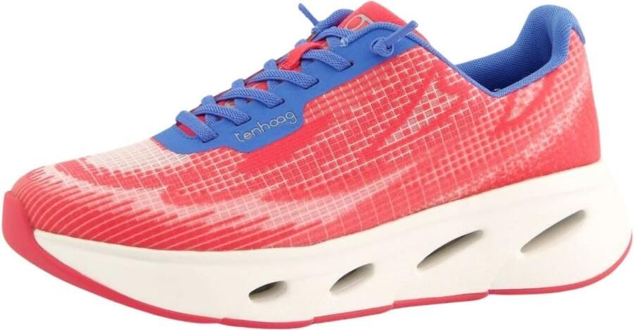 Tenhaag Sneakers laag opaal pink wit