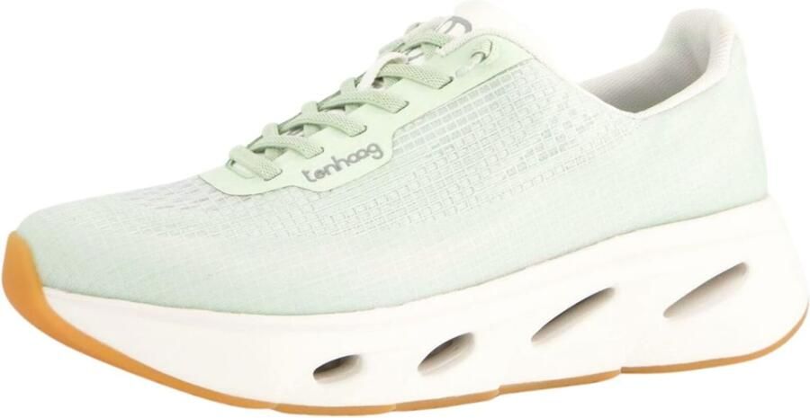 Tenhaag Sneakers laag pastelgroen