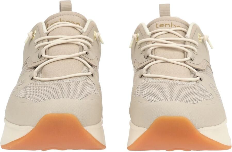 Tenhaag Sneakers laag taupe - Foto 4
