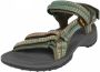 Teva TERRA FI LITE W Volwassenen Platte sandalenDames Sandalen Groen - Thumbnail 3