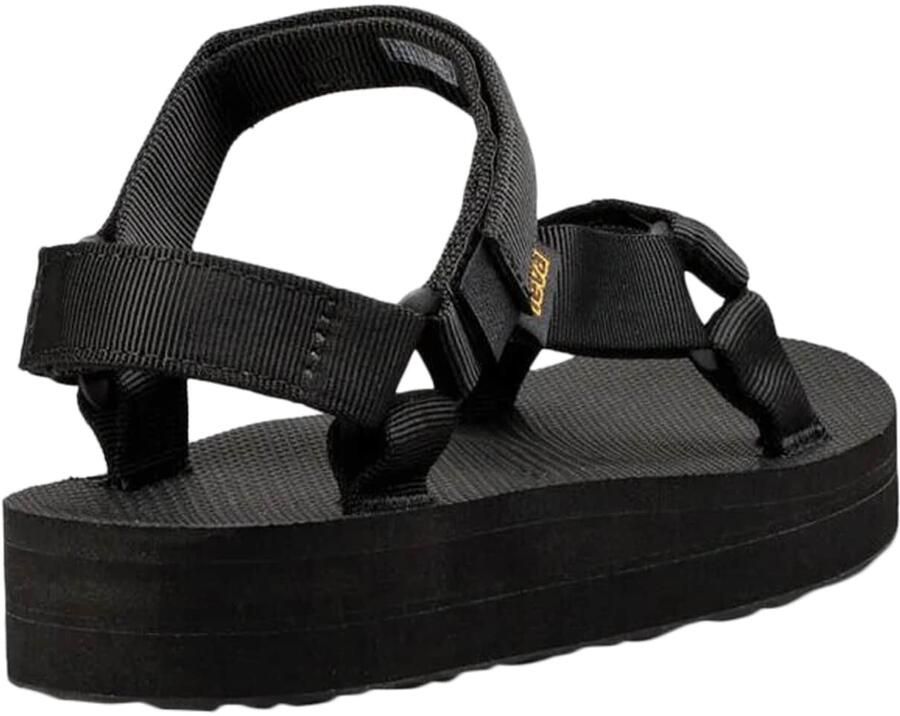Teva Midform Universal Slippers en Sandalen Dames Zwart Mesh Synthetisch - Foto 3