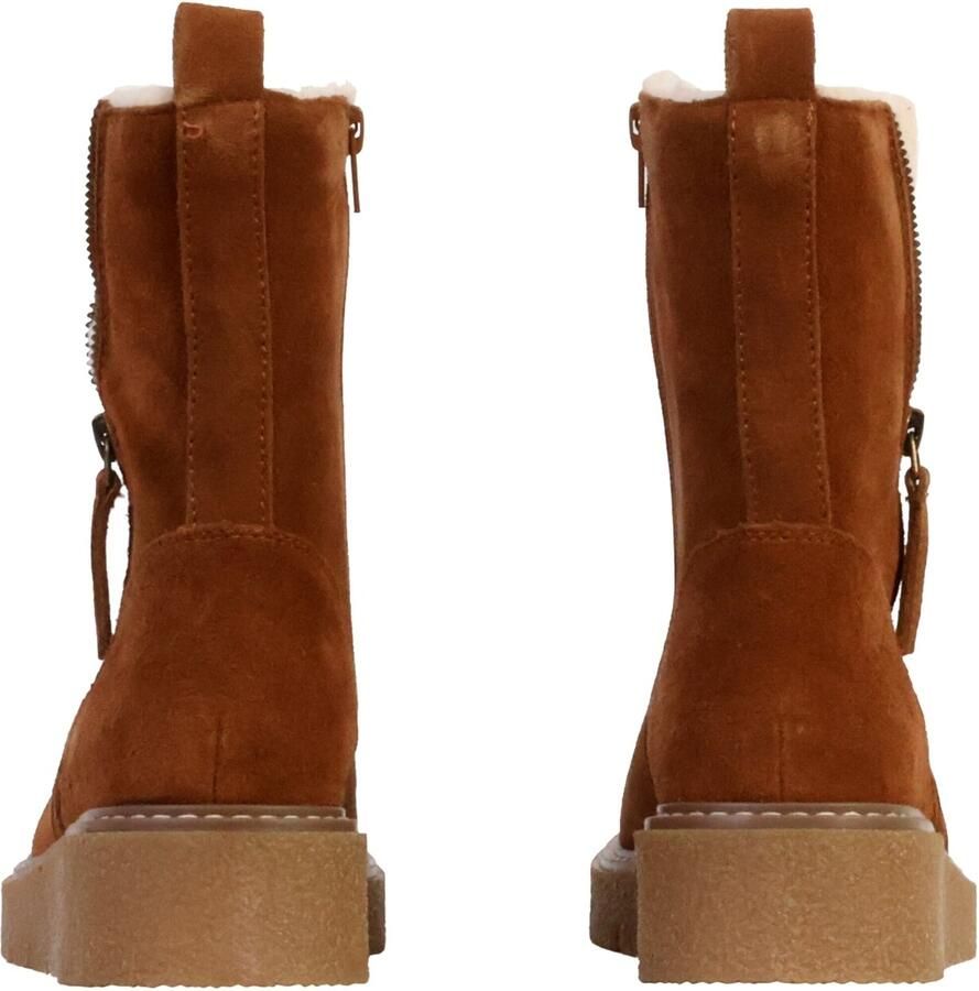 The Divine Factory Enkellaarsje 'Alénoa-Lederstiefeletten' camel - Foto 5