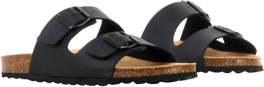 The Divine Factory Muiltjes 'Noga Mistral Edge Leder-Pantoletten' zwart - Foto 6