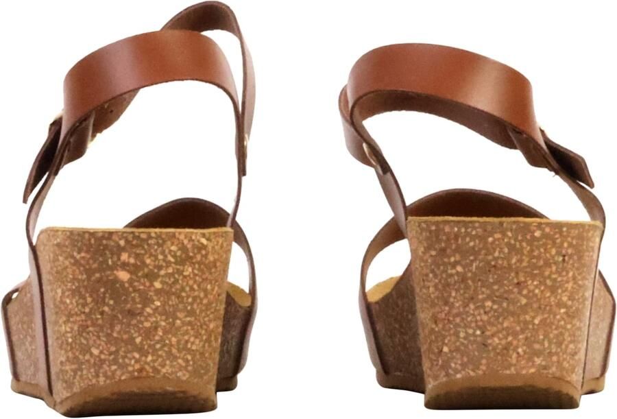 The Divine Factory Noga Laura Edge leren sandalen met plateauzool - Foto 5