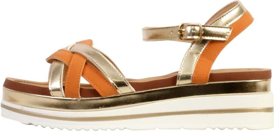 The Divine Factory Sandalen met plateauzool en riempje - Foto 3