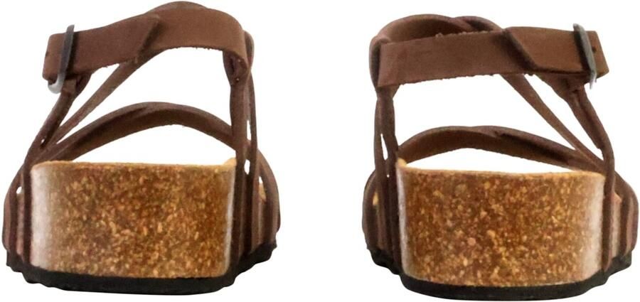 The Divine Factory Sandaal 'Ledersandalen Noga Tahel Edge' bruin - Foto 4