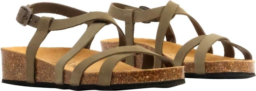 The Divine Factory Sandaal 'Ledersandalen Noga Tahel Edge' kaki - Foto 5