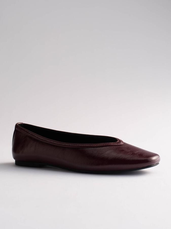 The Set Ballerina bourgogne - Foto 2
