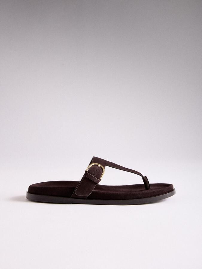 The Set Teenslipper chocoladebruin - Foto 6