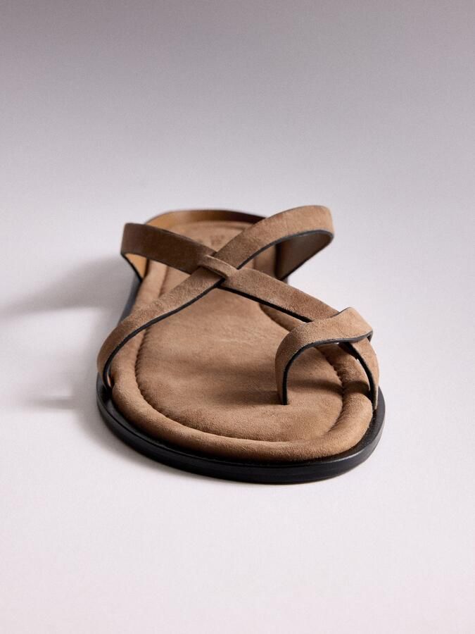 The Set Teenslipper cognac - Foto 3