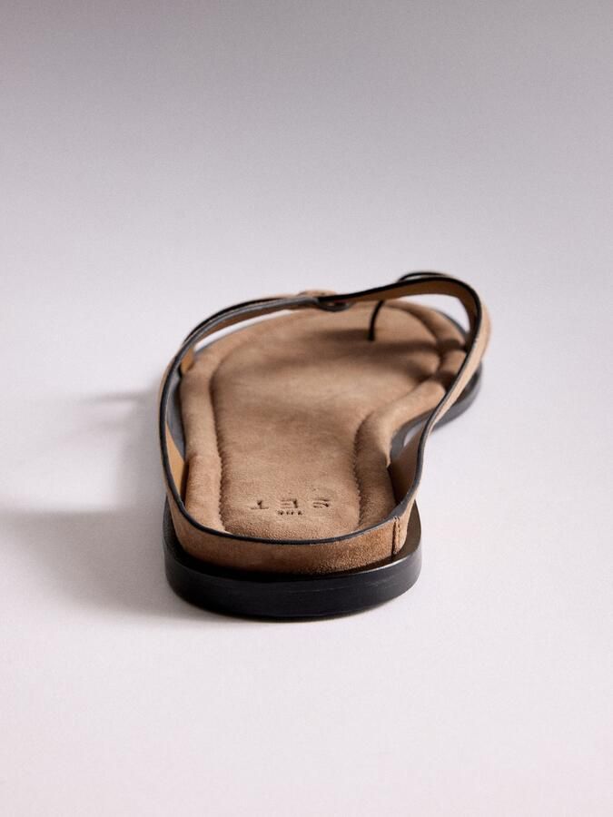 The Set Teenslipper cognac - Foto 4