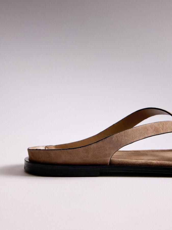 The Set Teenslipper cognac - Foto 5