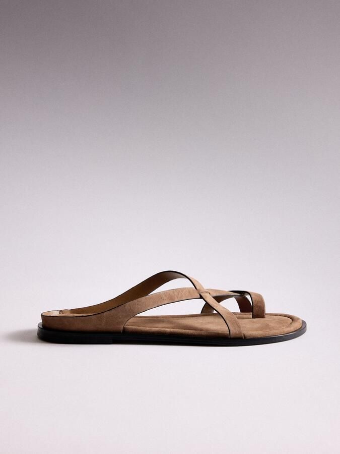 The Set Teenslipper cognac - Foto 6