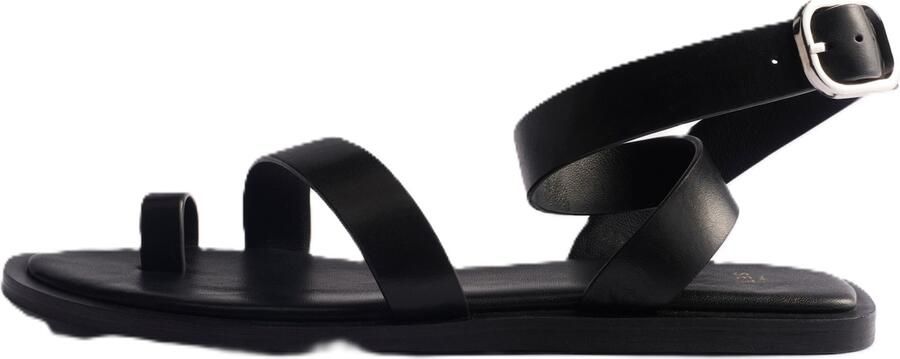 The Set Teenslipper zwart