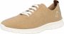 Thies Low-Top Sneakers PET Sneaker camel vegan aus recycelten F in bruin - Thumbnail 2